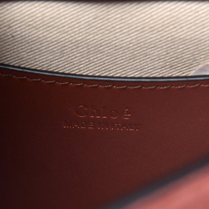 Chloe Calfskin Small Tess Bag Sepia Brown 9 of 11