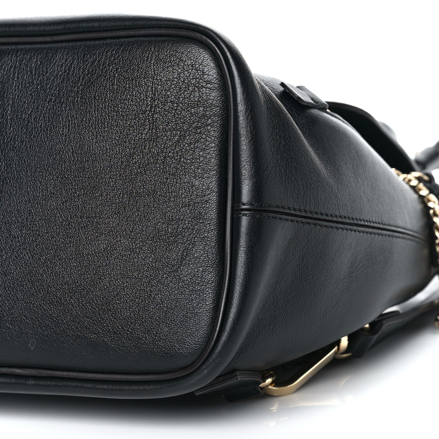 Suede Calfskin Medium Faye Backpack Black