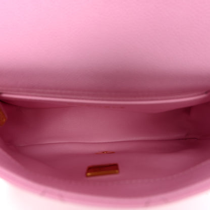 Chanel Caviar Quilted Mini Sweetheart Flap Lilac 5 of 10