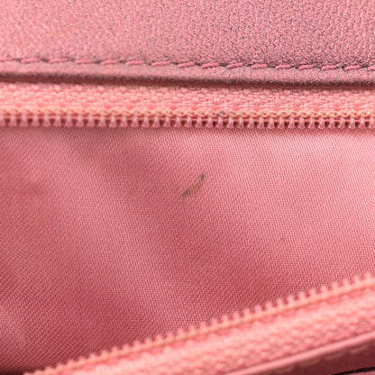 Chanel Lurex Knit Medium Pluto Glitter Flap Pink 11 of 14