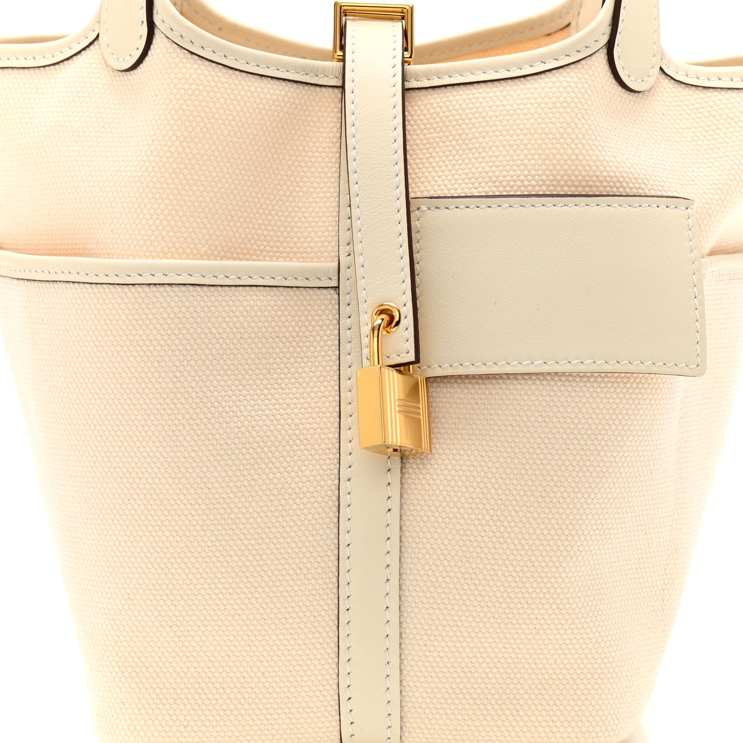Hermes Toile Goeland Swift Cargo Picotin Lock 18 Nata 8 of 12