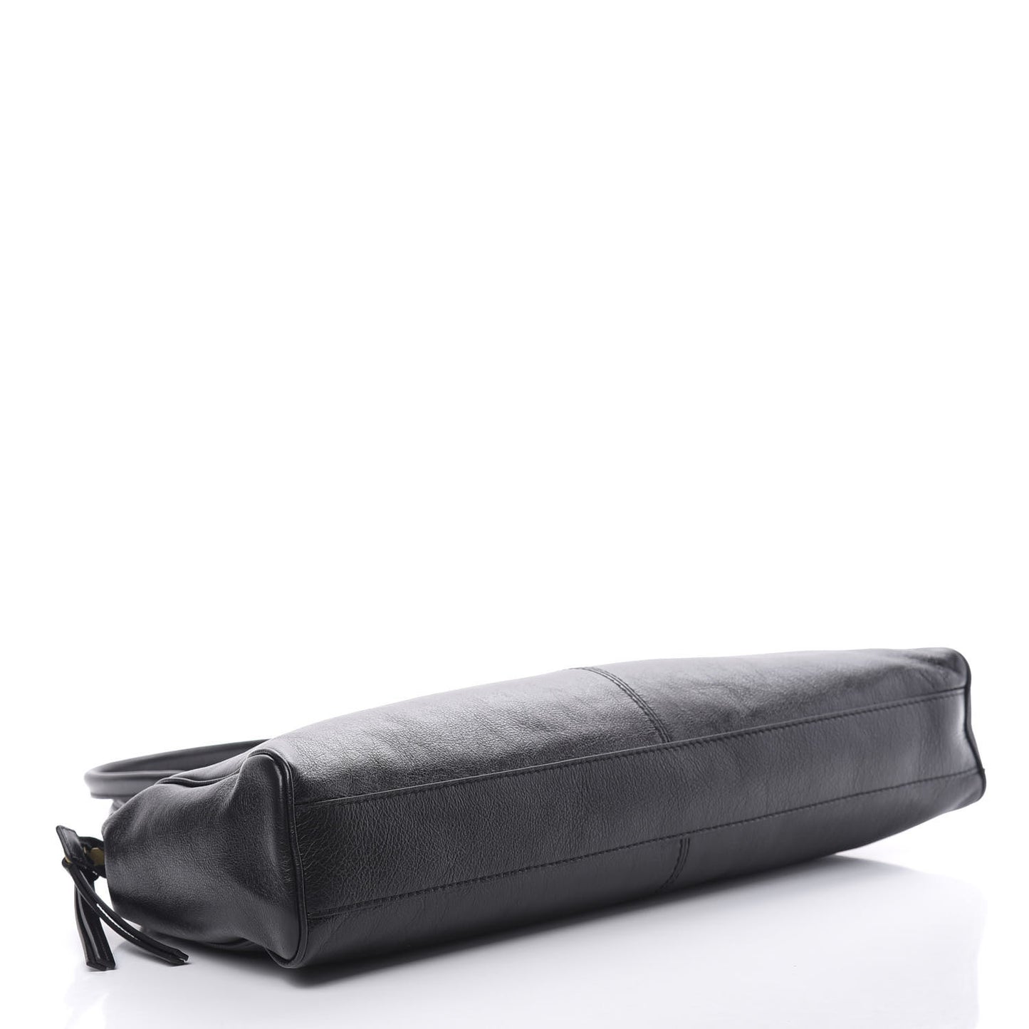 Calfskin Large Re(Belle) Top Handle Bag Black