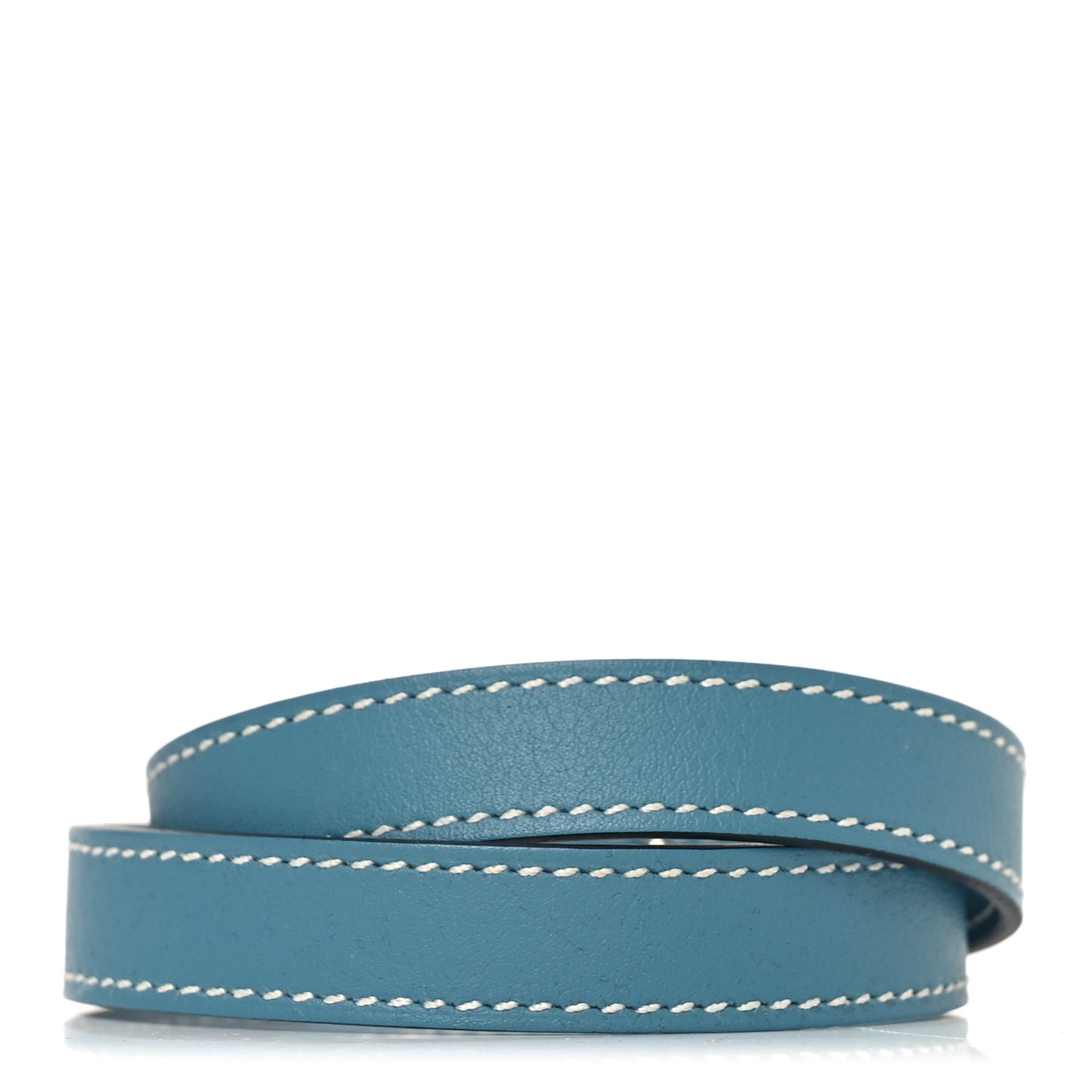 Swift Kelly Double Tour Bracelet T5 Bleu Jean