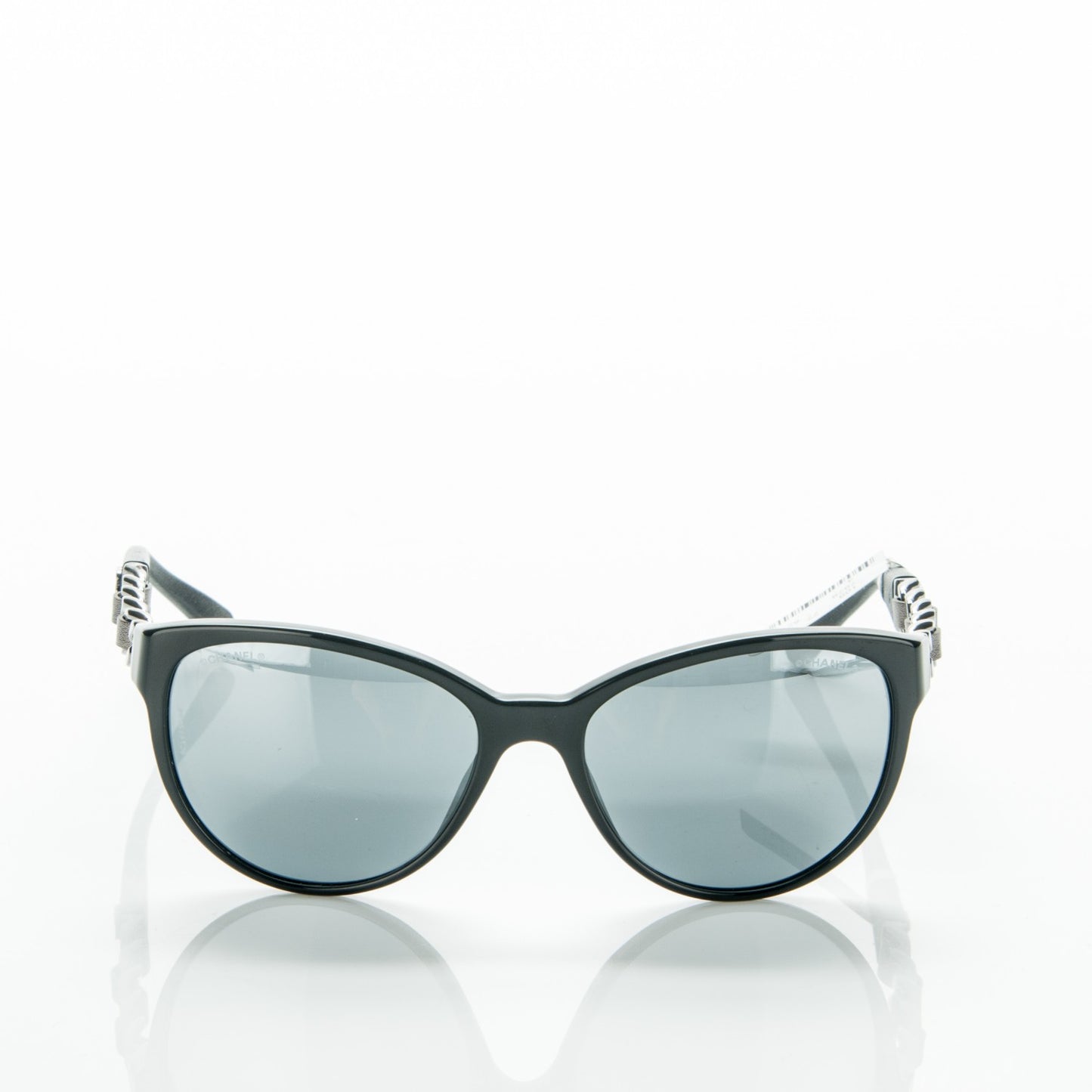 Butterfly Chain Sunglasses 5215-Q Black