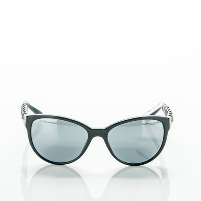 Chanel Butterfly Chain Sunglasses 5215-Q Black 2 of 5
