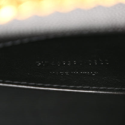 Saint Laurent Grain De Poudre Small Monogram Kate Satchel Black 7 of 10
