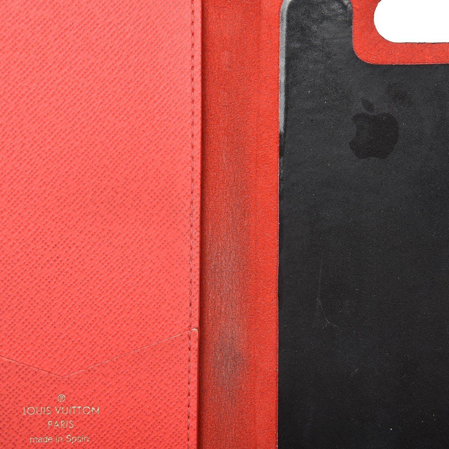 Louis Vuitton Monogram iPhone 7 Plus Folio Case Red 8 of 11