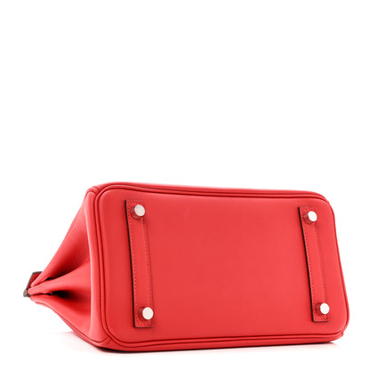Hermes Swift Birkin 25 Rouge Radieux 4 of 10