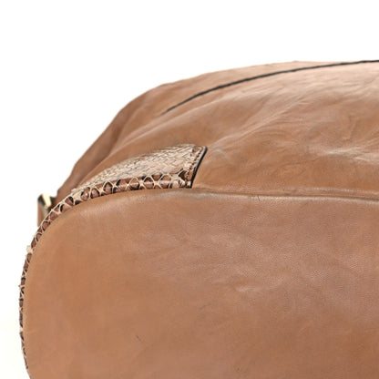 Givenchy Lambskin Python Trim Medium Nightingale 23 of 24