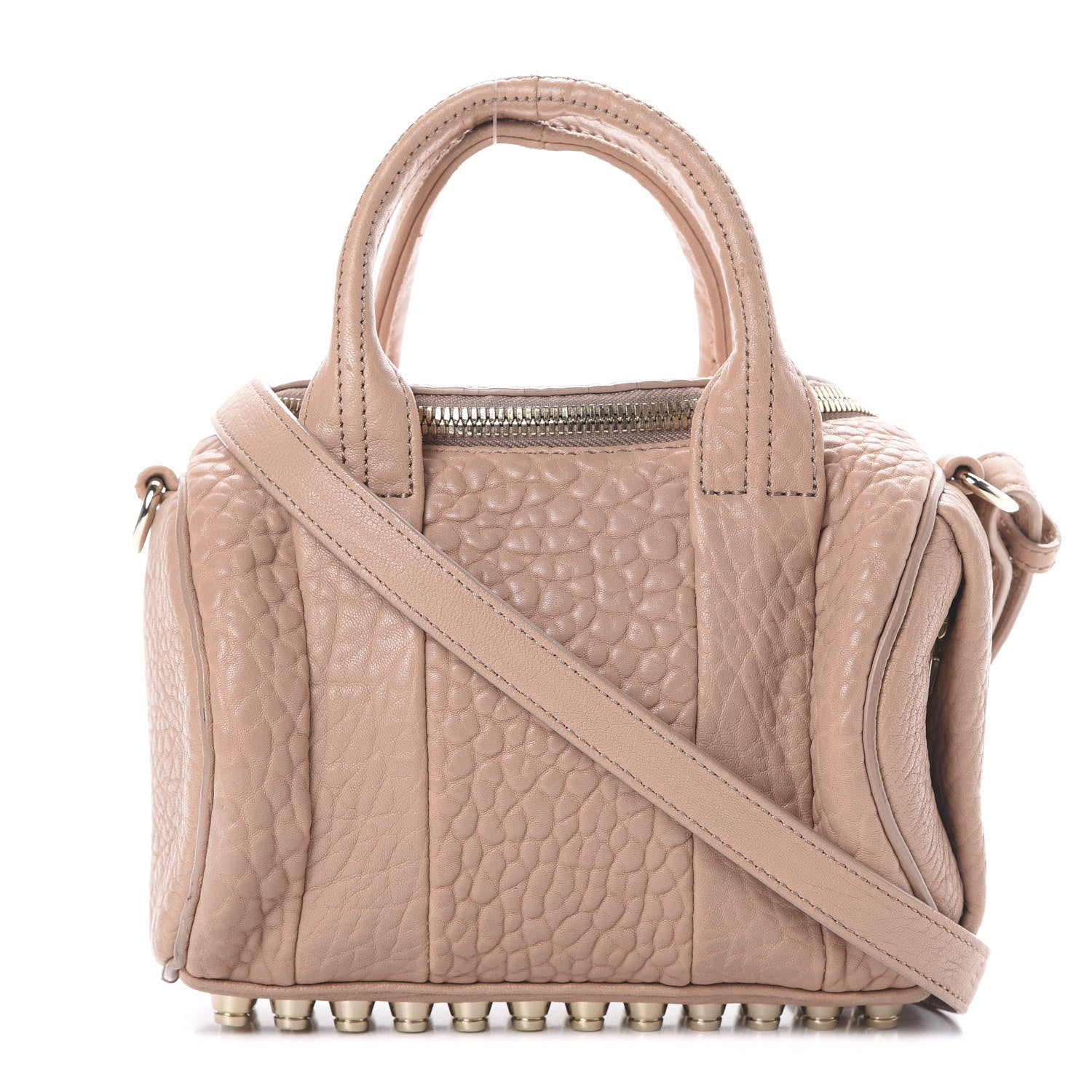 Alexander Wang Pebbled Lambskin Mini Rockie Blush Pale Gold Hardware 1 of 16