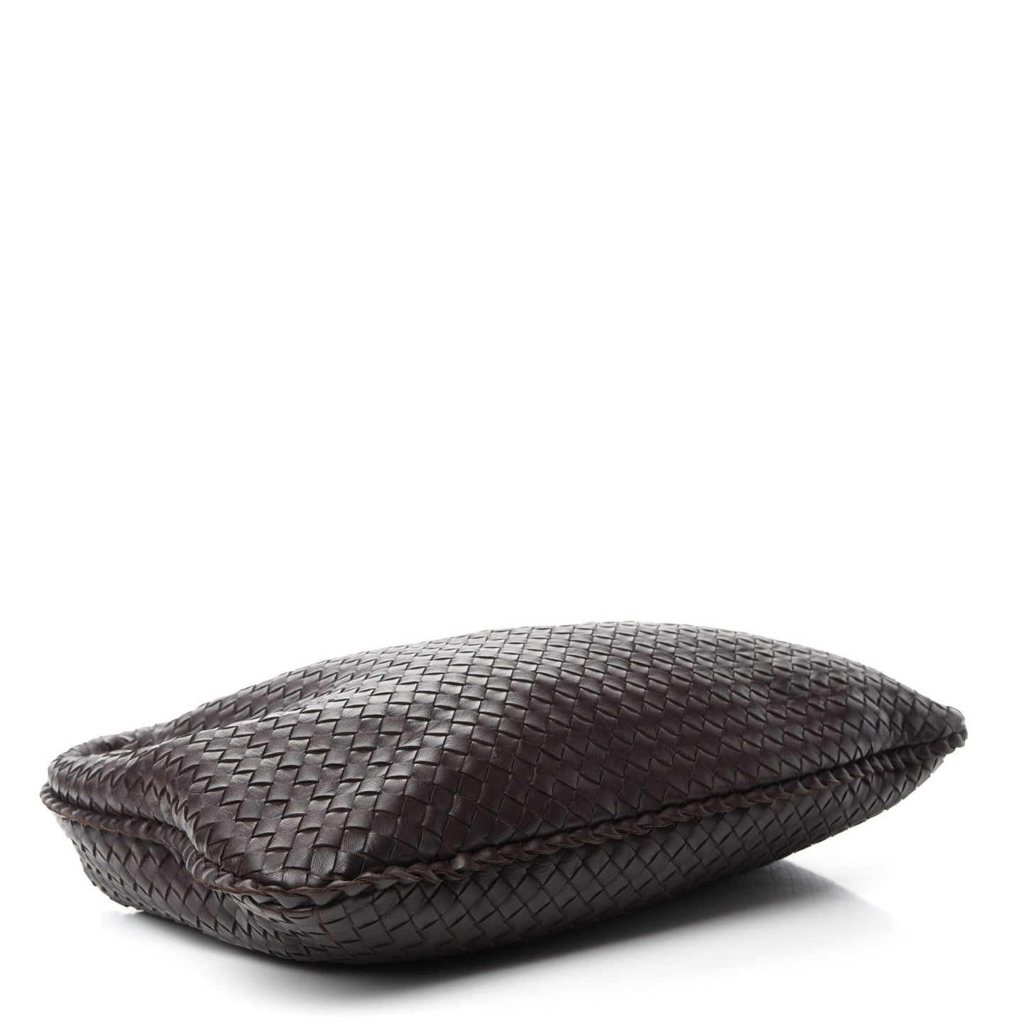 Nappa Intrecciato Large Veneta Hobo Ebano