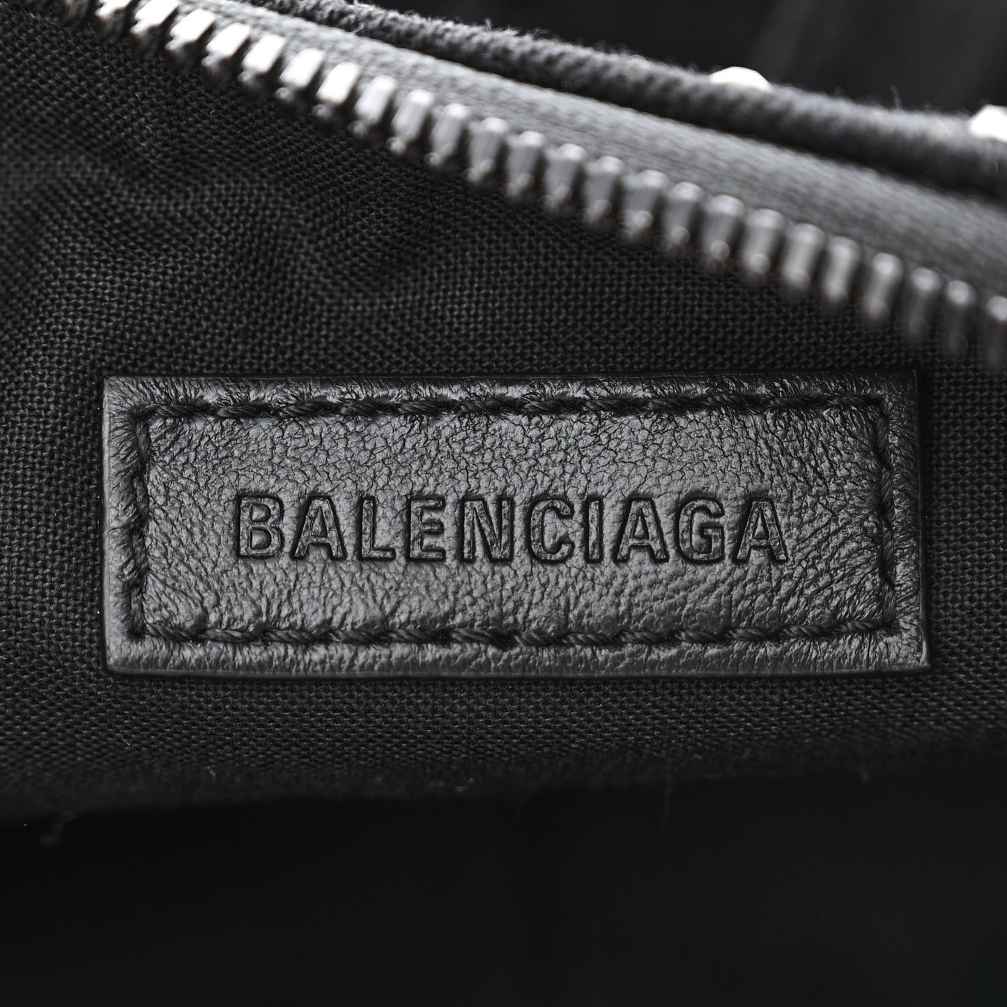 Denim Embellished Le Cagole Shoulder Bag XS Black