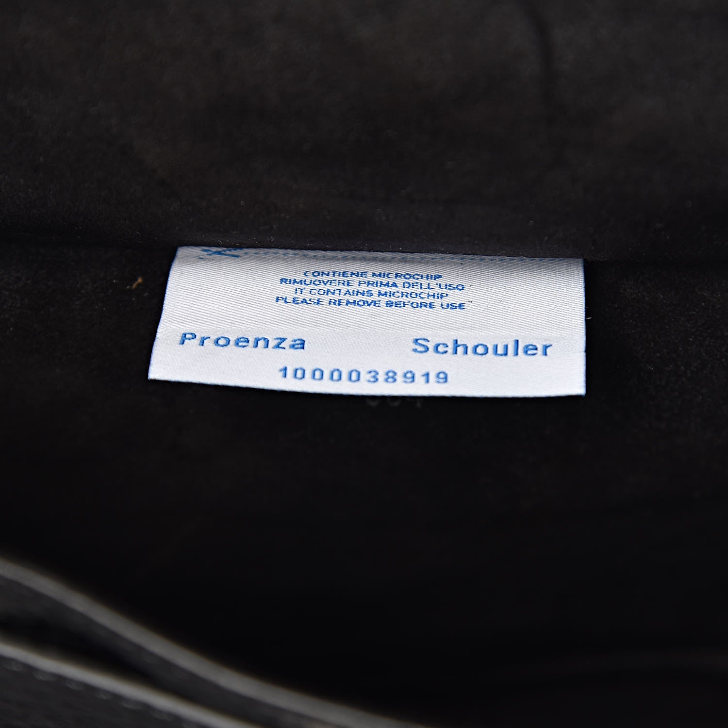 Proenza Schouler Pebbled Calfskin Double Sided PS Courier Bag Black 7 of 9