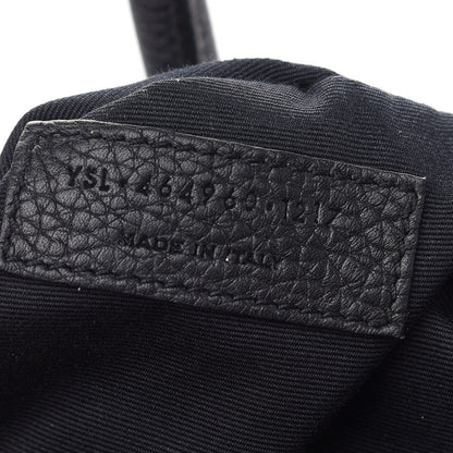Saint Laurent Grained Calfskin Small Supple Sac De Jour Black 6 of 10