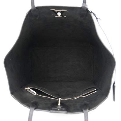 Louis Vuitton Calfskin Lockme Cabas Black 5 of 15