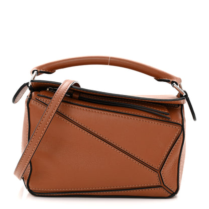 Loewe Calfskin Mini Puzzle Bag Tan 1 of 11
