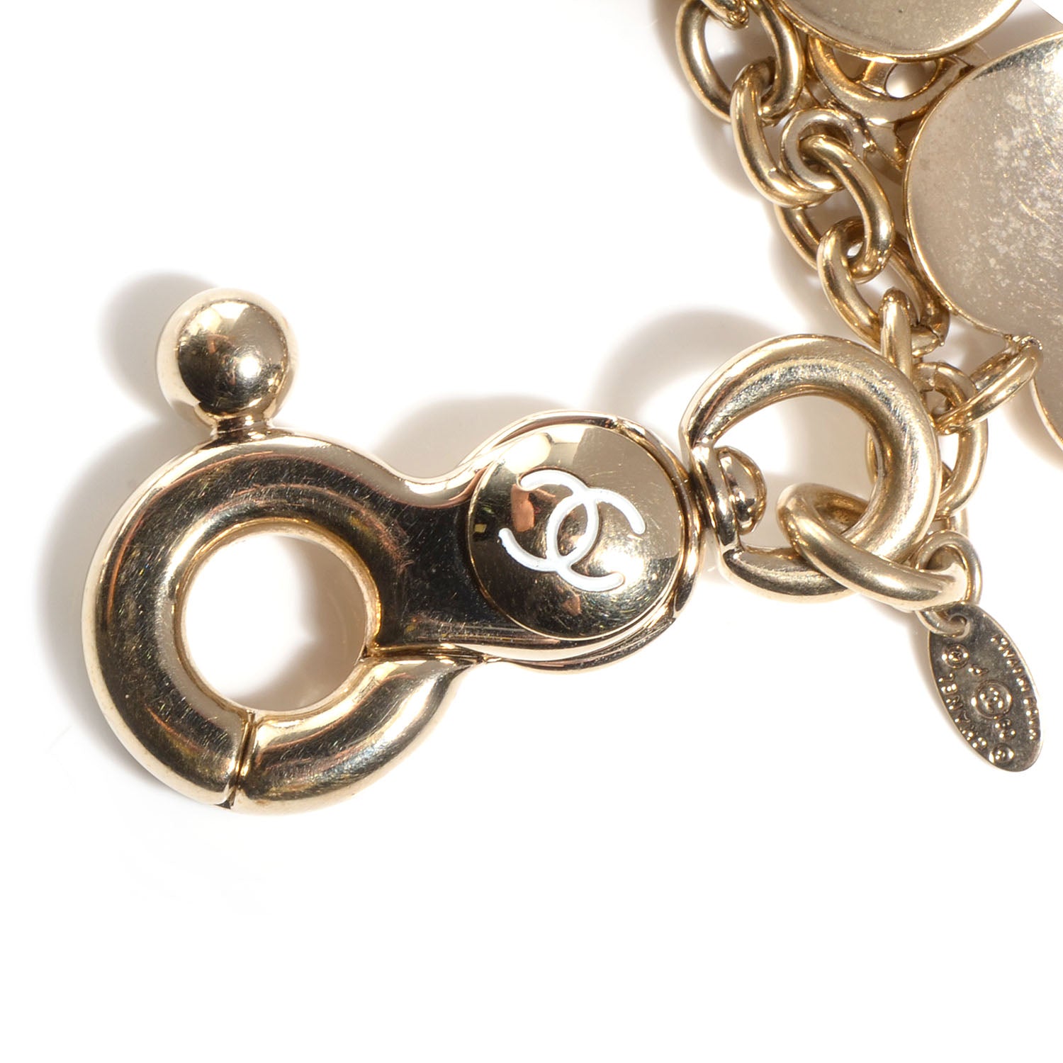 Chanel Valentine Charm Keychain Gold 4 of 6