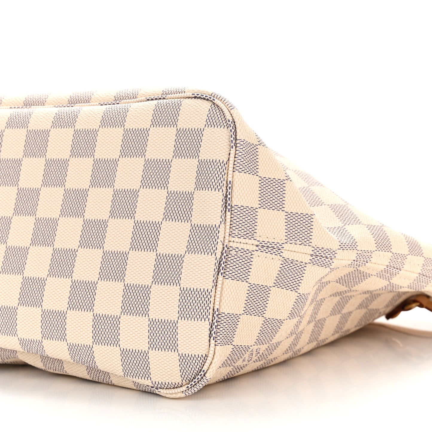 Damier Azur Neo Neverfull MM Rose Ballerine