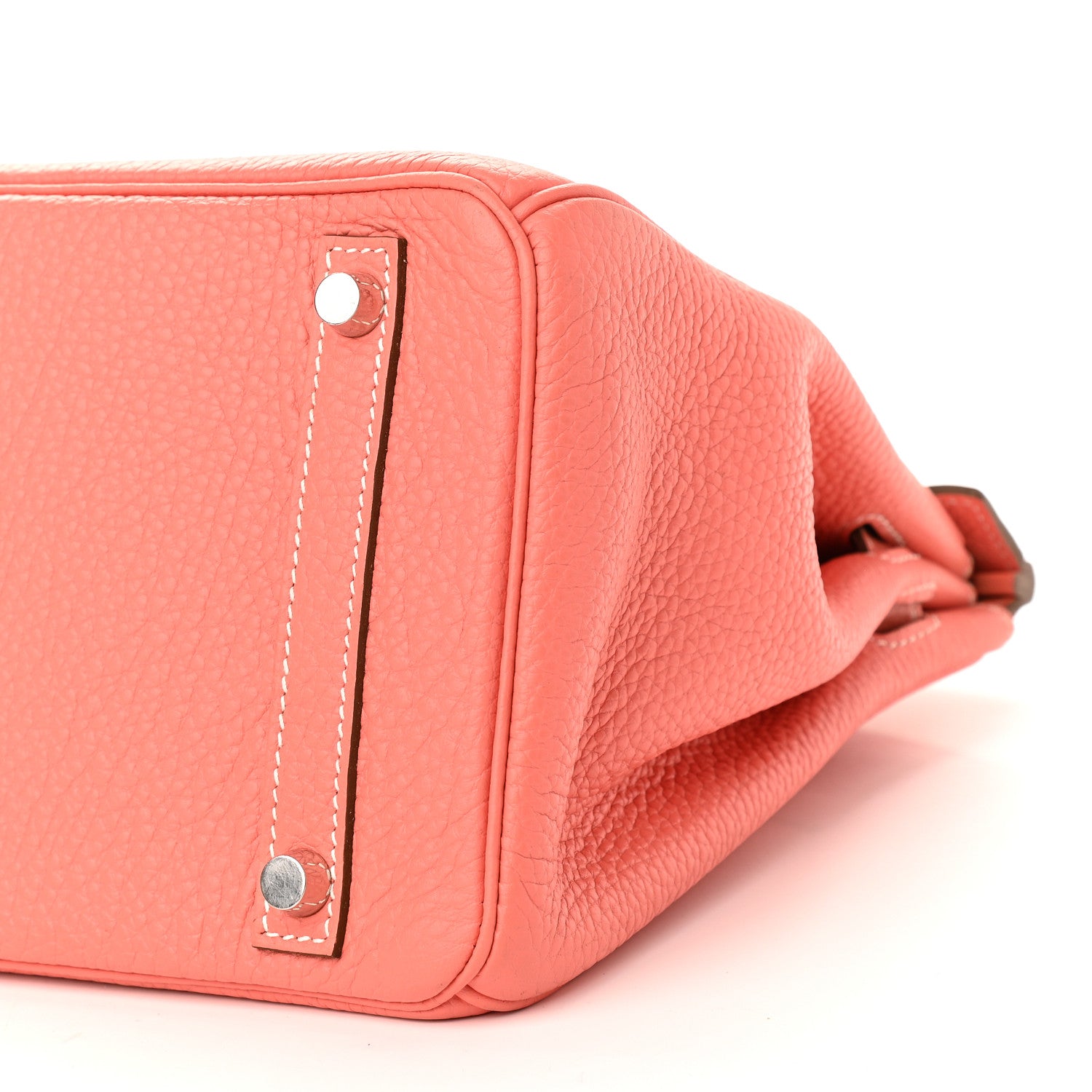 Hermes Taurillon Clemence Birkin 30 Crevette 8 of 9