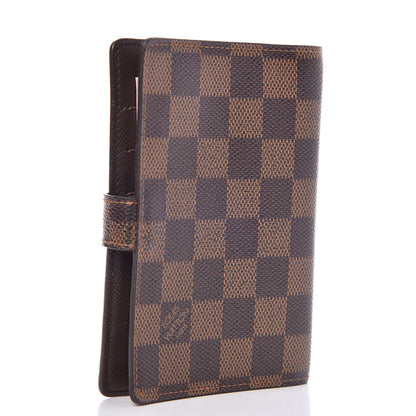 Louis Vuitton Damier Ebene Small Ring Agenda Cover 3 of 6