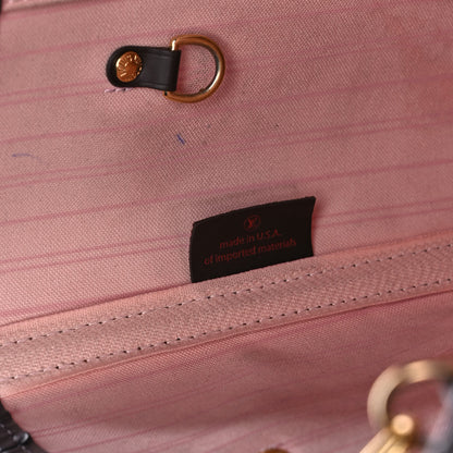 Louis Vuitton Damier Ebene Neo Neverfull MM Rose Ballerine 6 of 14