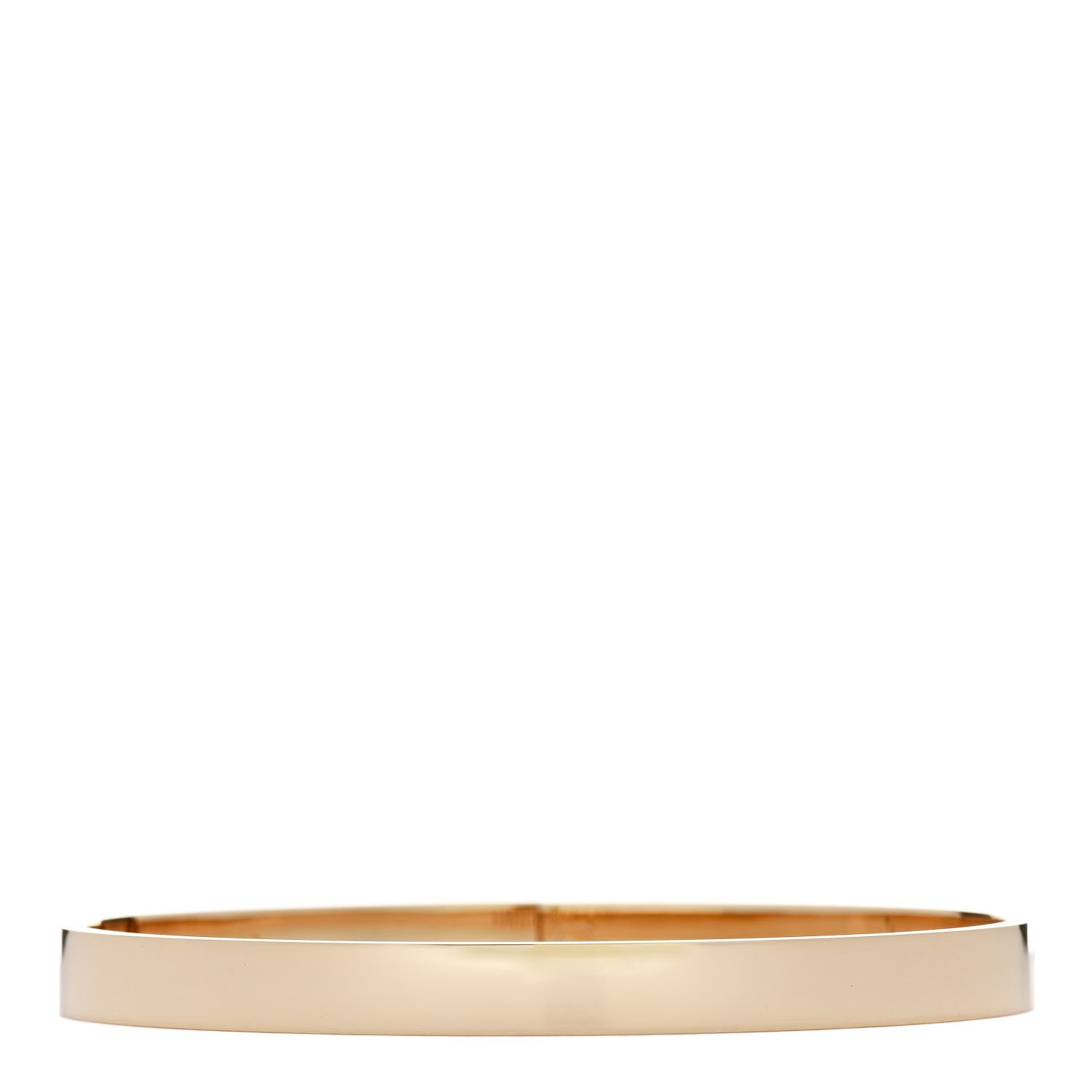 Hermes 18K Yellow Gold Diamond PM Kelly Bracelet ST 2 of 4