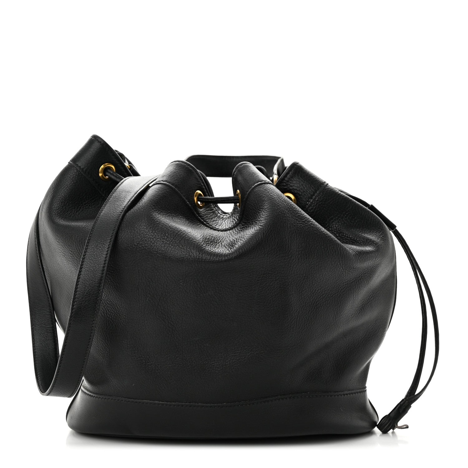 Hermes Ardennes Market Drawstring Bag 28 Black 1 of 11