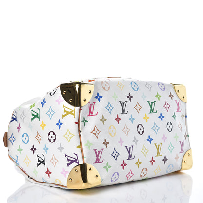 Louis Vuitton Monogram Multicolor Speedy 30 White 4 of 9