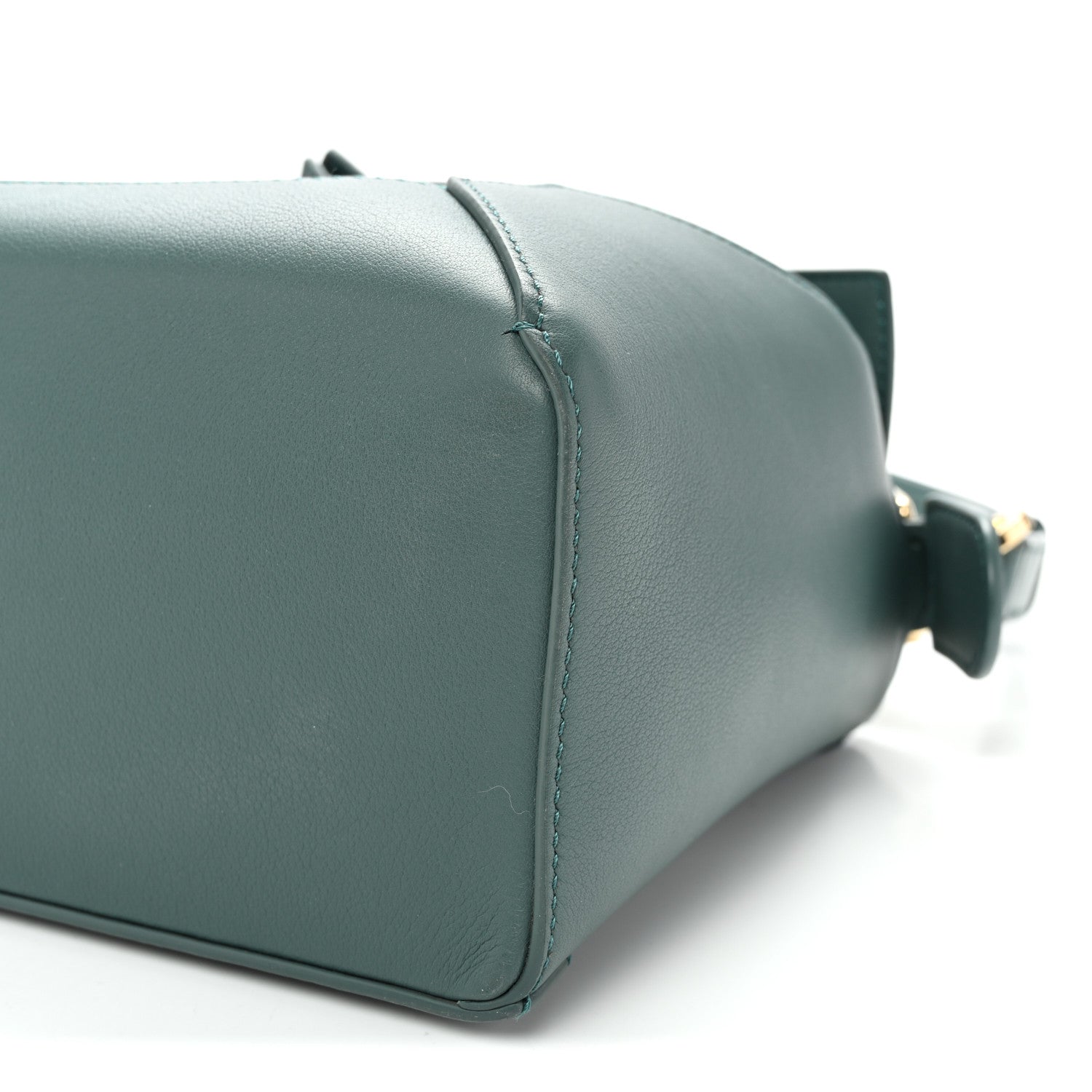 Loewe Calfskin Small Puzzle Edge Bag Bottle Green 9 of 10