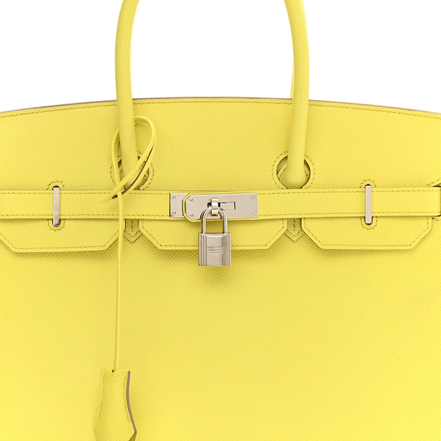 Epsom Birkin 35 Lime