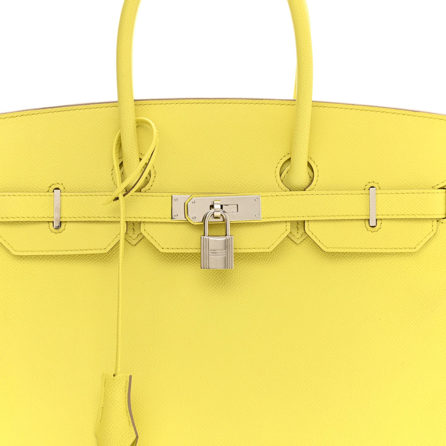 Hermes Epsom Birkin 35 Lime 8 of 19