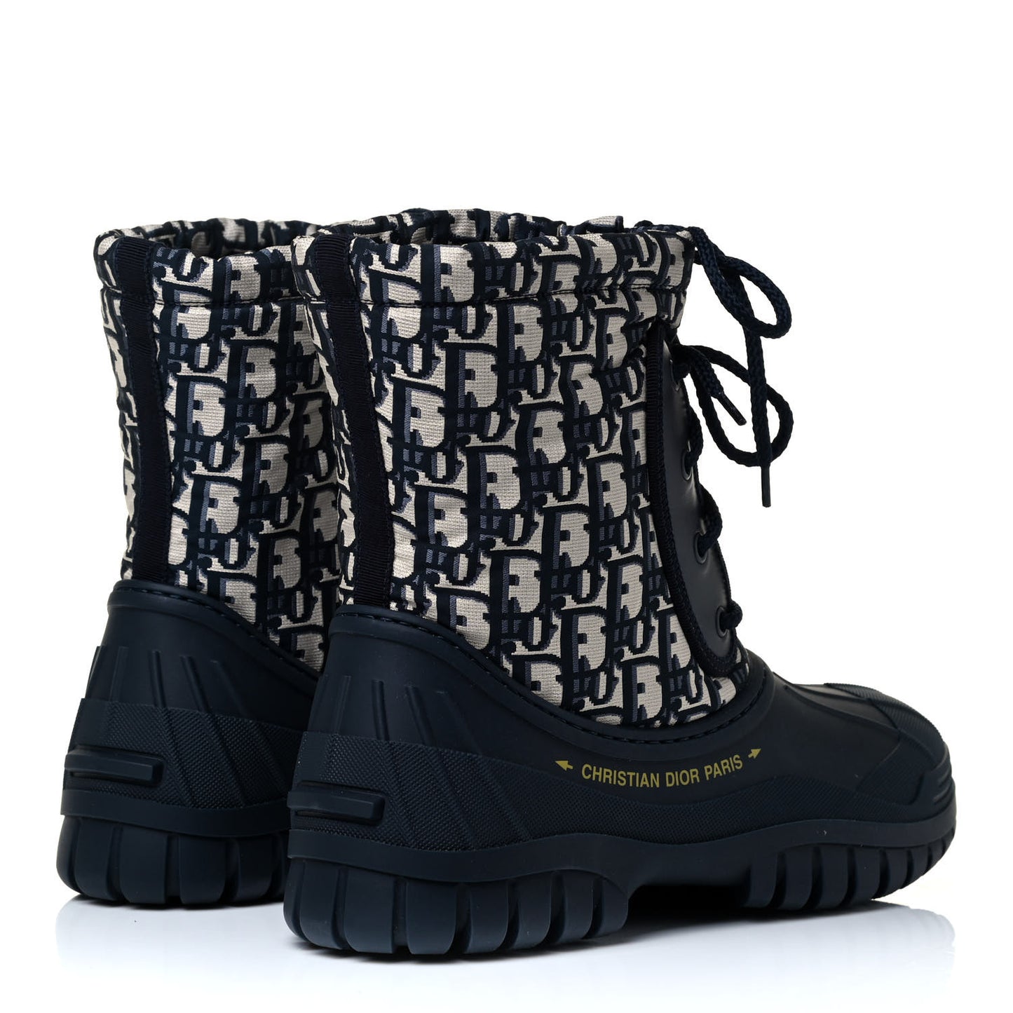 Oblique Nylon D-Venture Boots 38.5 Deep Blue