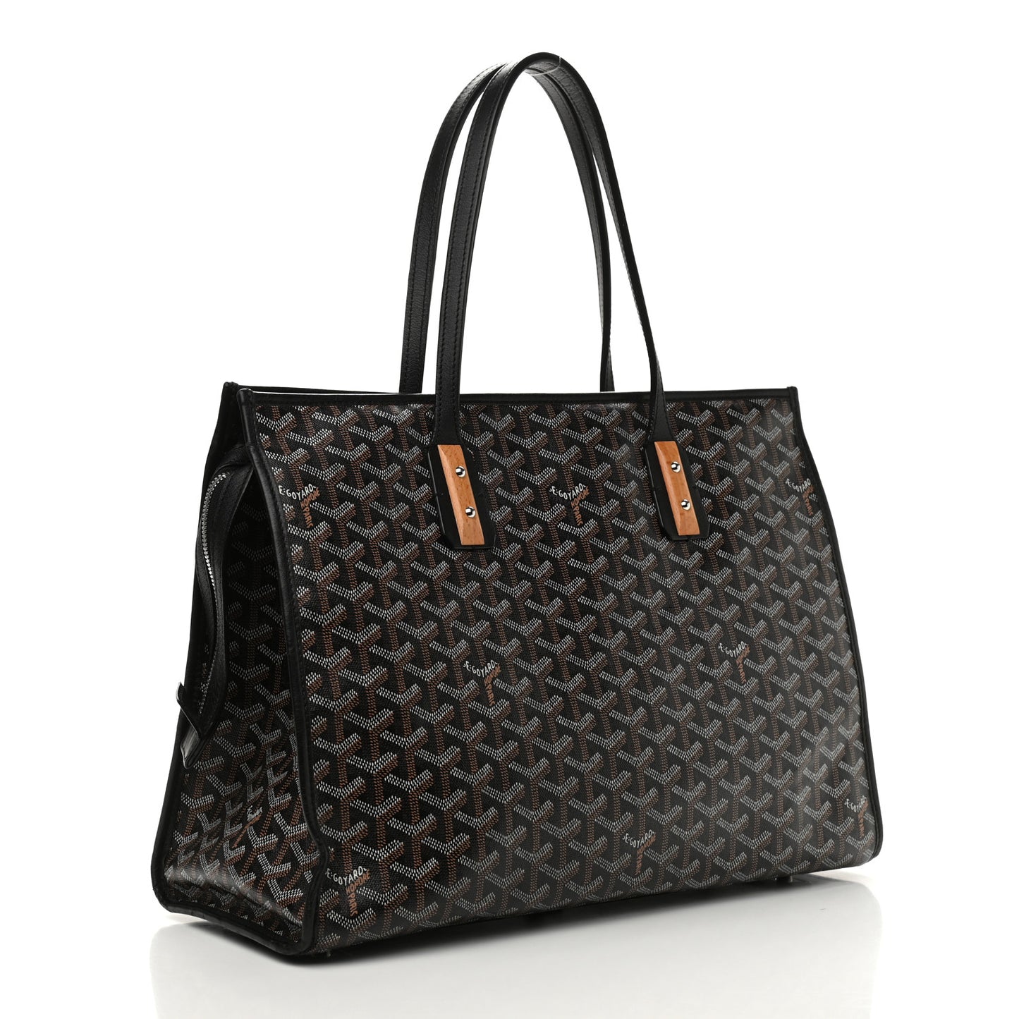 Goyardine Marquises Tote Black