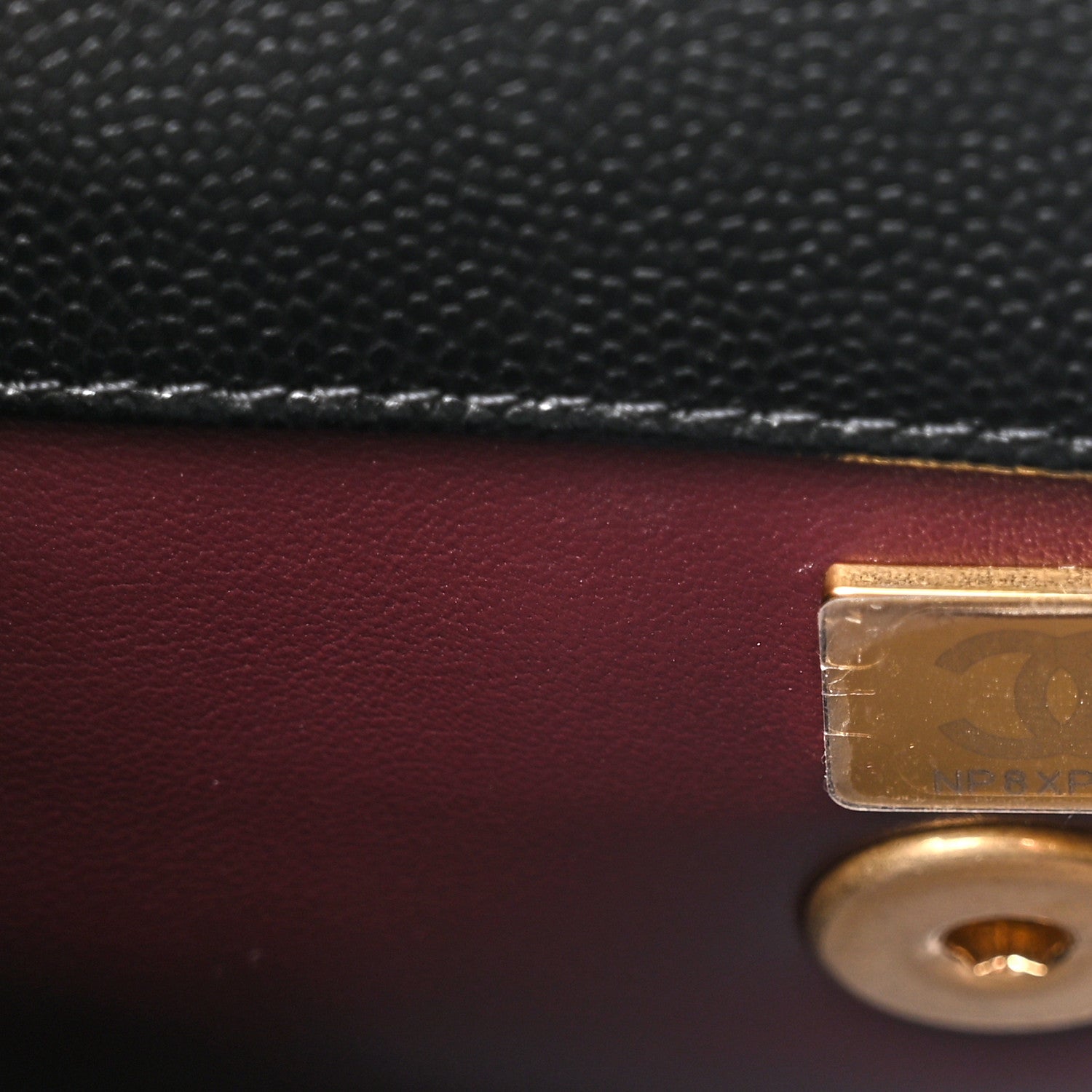 Chanel Caviar Quilted Mini Coco Chain Handle Flap Black 7 of 11