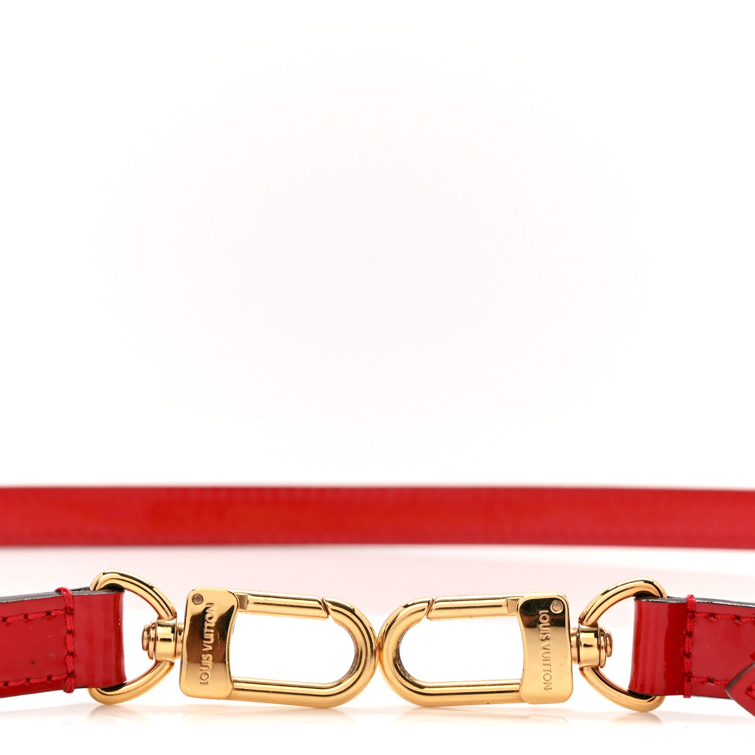 Louis Vuitton Vernis 16mm Adjustable Shoulder Strap Pomme D’Amour 3 of 3