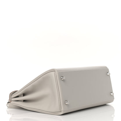 Hermes Evercolor Kelly Retourne 28 Gris Perle 4 of 11