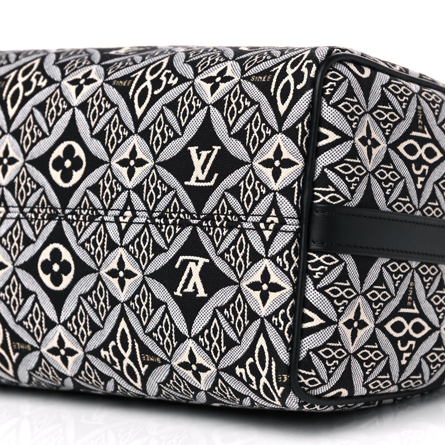 Louis Vuitton Jacquard Since 1854 Speedy Bandouliere 25 Grey 11 of 12