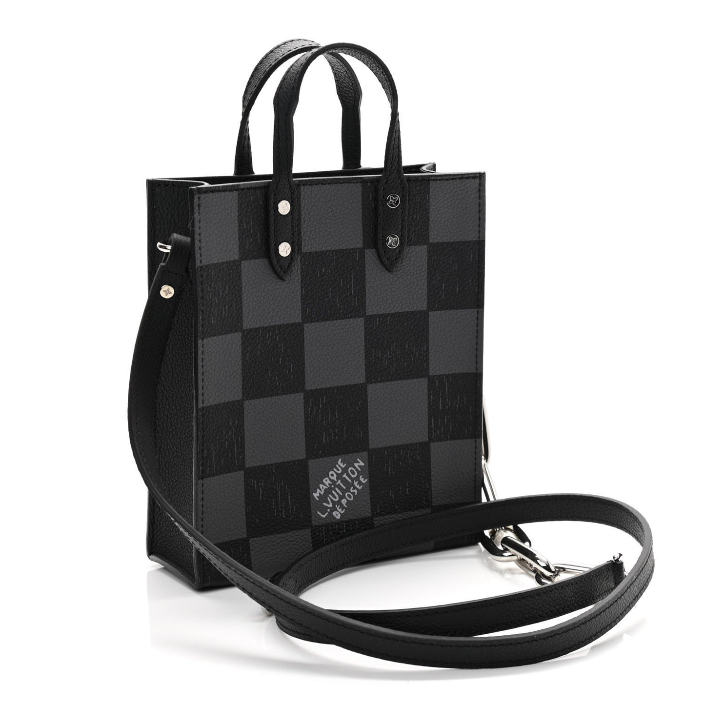 Damier Graphite Sac Plat XS Black
