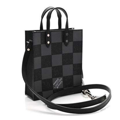 Louis Vuitton Damier Graphite Sac Plat XS Black 2 of 8