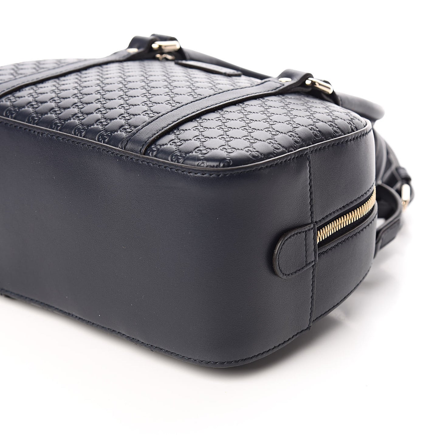Soft Microguccissima Small Crossbody Bag Blue