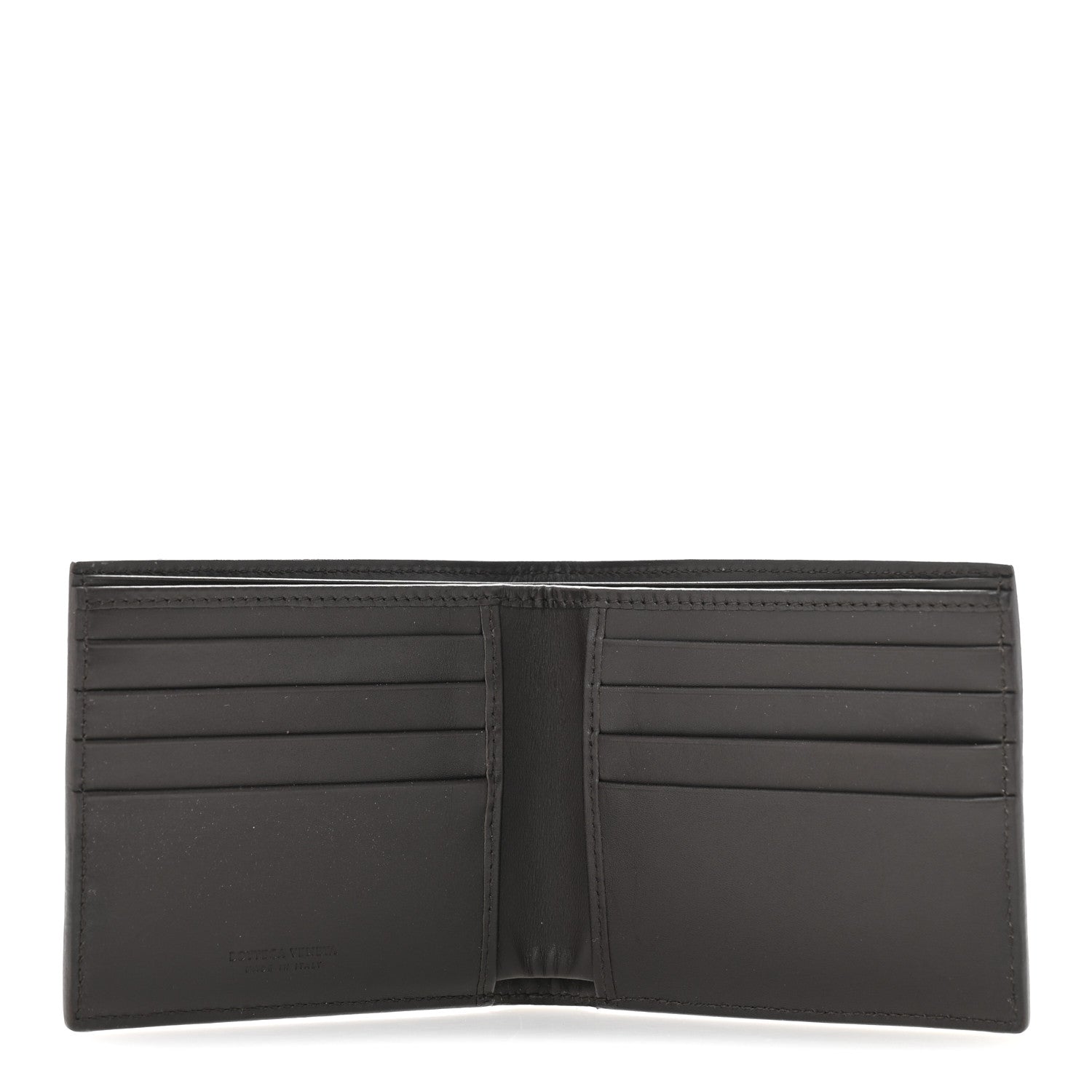 Bottega Veneta Nappa Intrecciato Bi-Fold Wallet Ebano 5 of 10