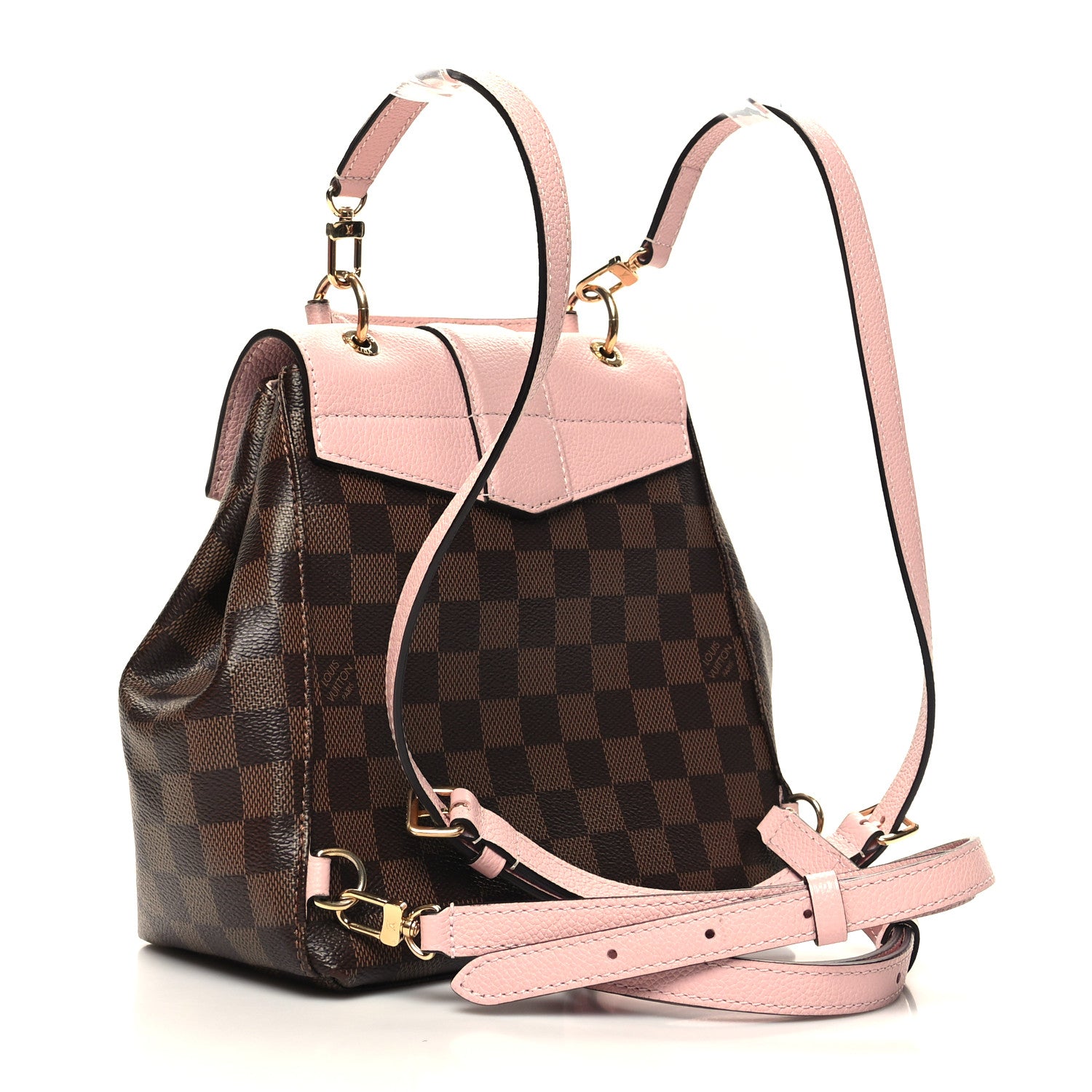 Louis Vuitton Damier Ebene Clapton Backpack Magnolia 3 of 10