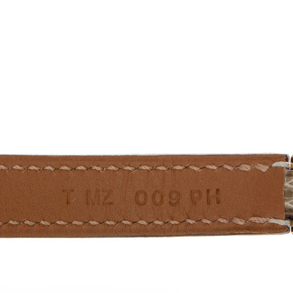 Hermes Lizard Rivale Double Tour Bracelet XS Ficelle 6 of 7