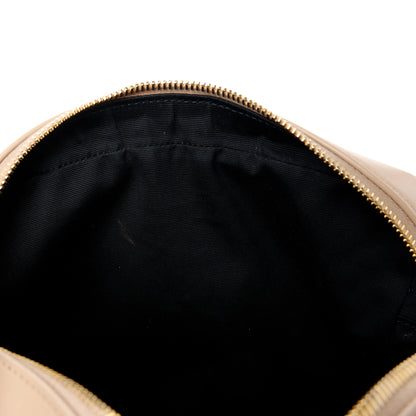 Saint Laurent Calfskin Matelasse Monogram Lou Camera Bag Dark Latte 11 of 11