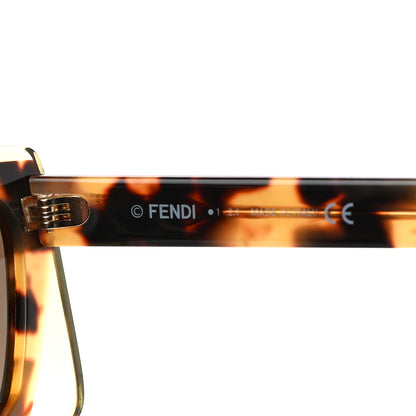 Fendi Acetate Christmass Sunglasses FF 40034U Tortoise 5 of 7