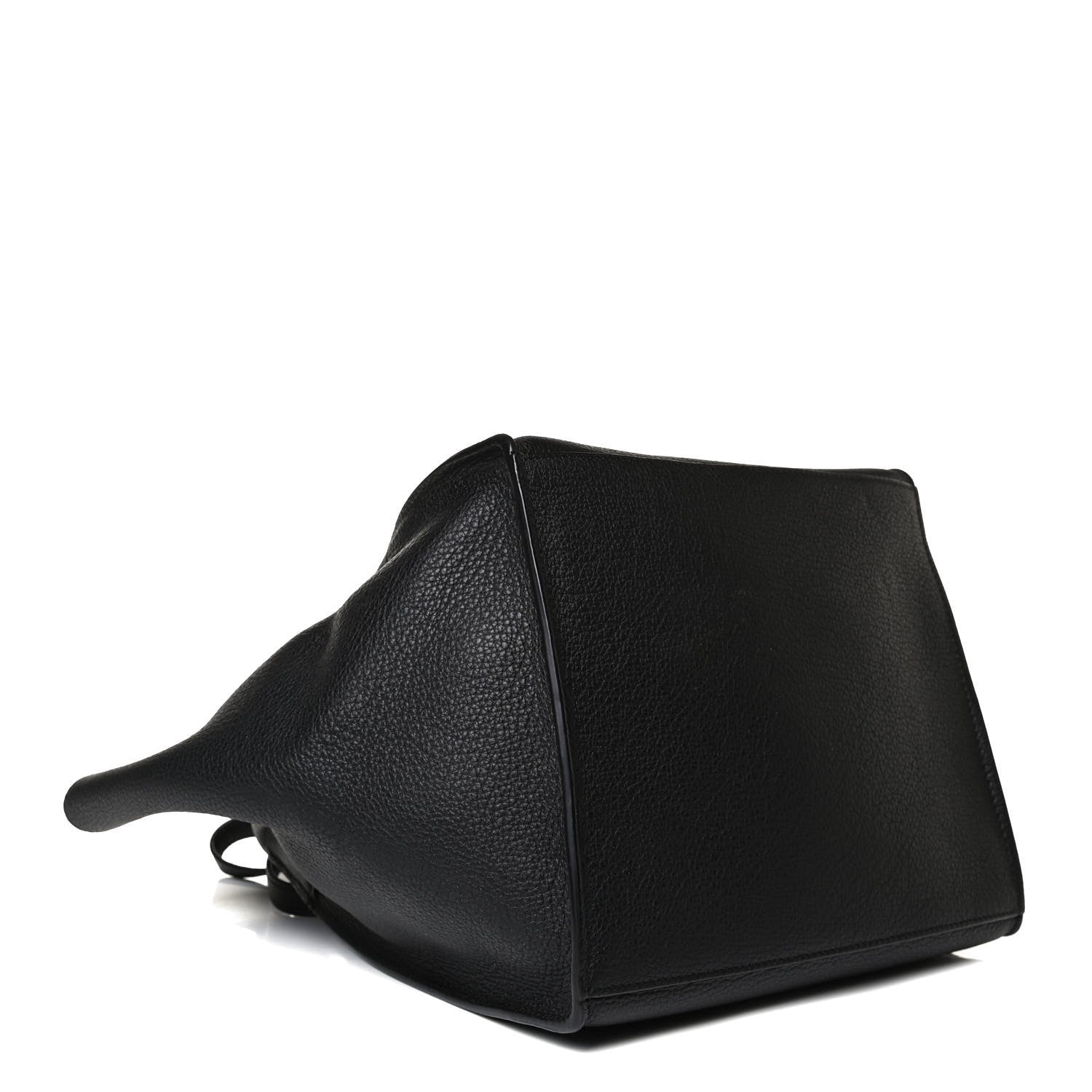 Celine Supple Grained Calfskin Small Long Strap Big Bag Black 4 of 13