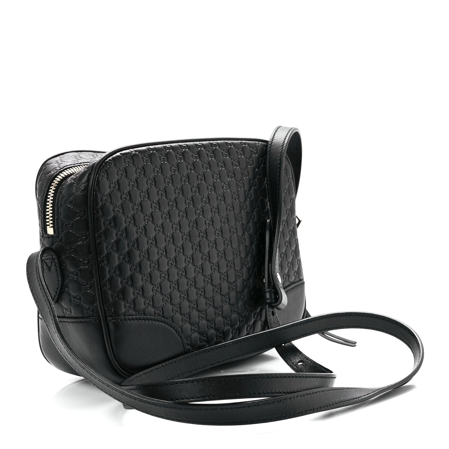 Gucci Microguccissima Mini Bree Messenger Bag Black 3 of 12