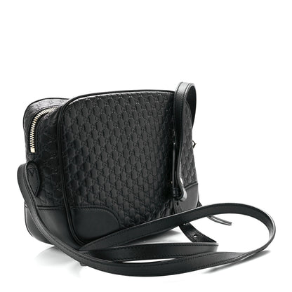 Gucci Microguccissima Mini Bree Messenger Bag Black 3 of 12