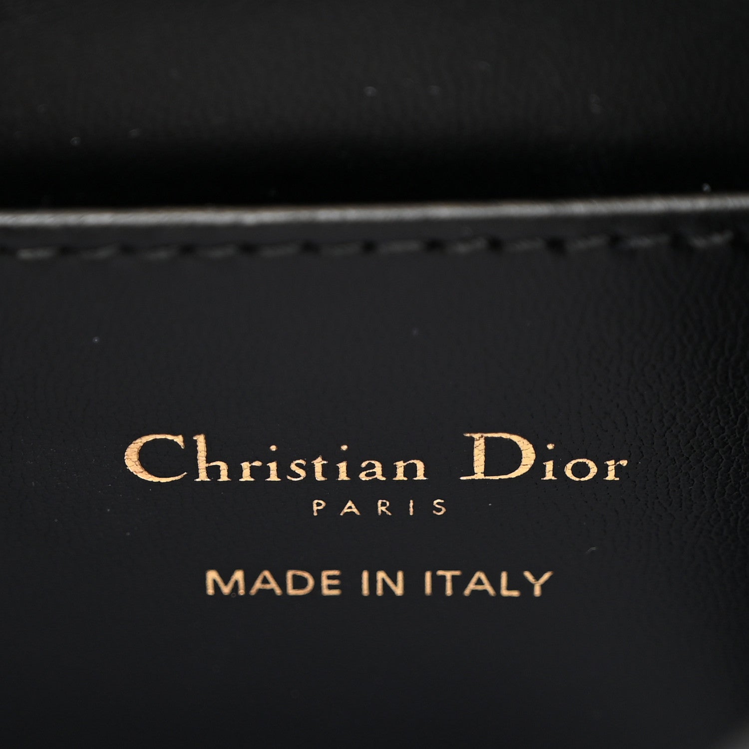 Christian Dior Calfskin Quilted All Over Miss Dior Flap Black 6 of 10