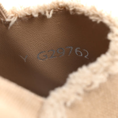 Chanel Linen CC Espadrilles 40 Beige Black 8 of 11